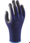 Showa handschoenen - 380 - maat M - grijs / blauw - NBR - foam grip