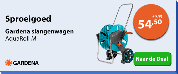 Gardena slangenwagen - AquaRoll M