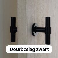 Deurbeslag zwart