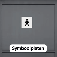 Symboolplaten koop je op Quofi.nl