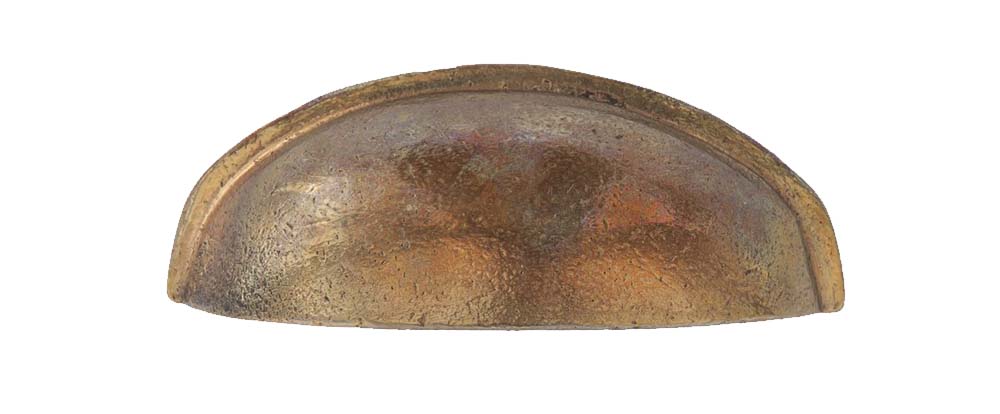 deurbeslag - dauby - ruw brons gepolijst