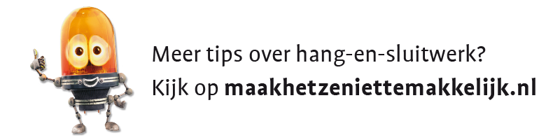 Meer tips, kijk op maakhetzeniettemakkelijk.nl 