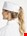 Chaud Devant hoofddeksel - Bandi XO - wit - one size