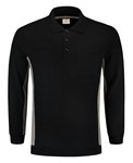 Tricorp polosweater Bi-Color - Workwear - 302001 - zwart/grijs - maat 5XL