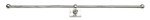 Dauby toiletrolhouder dubbel - Pure Plus Square - wit brons - 700 mm