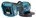Makita haakse accu slijpmachine - GA023GZ - 40V Max - 125mm - excl. accu en lader - in doos