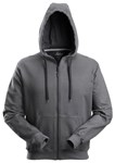 Snickers Workwear schilders zip hoodie - 2801 - staalgrijs - maat XL