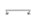 Dauby deurgreep - Pure PPH 50-Q - wit brons - 350 mm