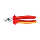 Knipex kabelschaar - 165 mm - verchroomd - VDE geïsoleerd - 95 16 165