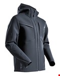 MASCOT Customized Softshell jas capuchon - 22086-662 - donkermarine - maat 3XL