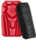 Blåkläder 4027 kniebeschermers one size zwart/rood