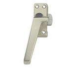 AXA raamsluiting 3308 - met drukknop en nok - draairichting 1-4 - linksdraaiend - alu. F2 - 3308-41-92/E 