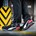 Puma werkschoenen Airtwist S3 laag zwart/rood maat 41