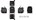 PerfectPro bouwradio - UBOX 400R - bluetooth/DAB+/FM/AUX - IP64 - 230V/batterij - antraciet