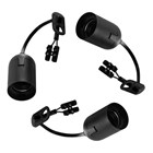 Bailey lampfitting (3st) - E27 - max. 60W - verhuissetje