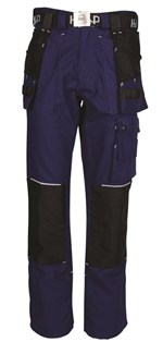 HAVEP werkbroek -  Worker.pro - 8730 - marine/zwart/zilvergrijs - maat 52