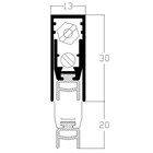 Luvema valdorpel - brandwerend - Lu-TO20F