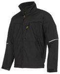 Snickers Workwear Soft Shell Jack - Workwear - 1212 - Zwart - maat XL