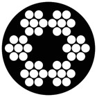 DX staalkabel - PVC ommanteld
