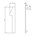 Intersteel huisnummer - Nr. 1 - 150 mm - RVS geborsteld