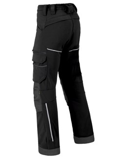 HAVEP® ATTITUDE worker stretch werkbroek 80583 - zwart/charcoal - maat 58