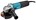 Makita haakse slijper 230V - 9565CRX1 - 1400W - ∅125mm - met vastzetschakelaar - met accessoires - in doos