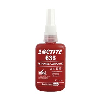 Loctite borgmiddel - 638 - 50 ml tube - High Strength