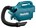 Makita accu stofzuiger - DCL184Z - 18V - incl. 5 blaas- en zuigmonden - excl. accu en lader - in doos