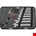 XHANDER aluminium gereedschapskoffer 112-delig 