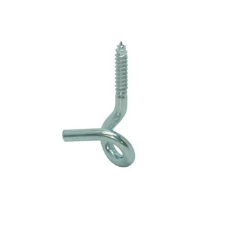 Gebr. Bodegraven krulhaak - 140x22mm - HT Ø10mm - verzinkt