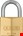 ABUS cilinder hangslot 65/60 - 60mm - gelijksluitend op nr. KA0601