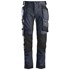 Snickers Workwear 6241 Stretch Werkbroek met holsterzakken blauw/zwart - maat 44