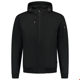 Tricorp 402704 softshell bomber capuchon RE2050 zwart maat 4XL