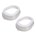 Dräger pad deksels/accessoire - 2xwit - v/Dräger X-Plore 3300