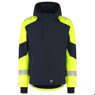 Tricorp Winterjas Ripstop Reflective Redefined 406117 Ink/Yellow - maat S
