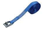 KONVOX spanband met klemgesp - 5 m x 25 mm - blauw - 1-delig