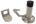 P+E deurvastzetter - KN-0782-000-130 - mat RVS geborsteld