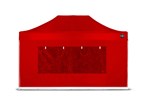 Grizzly zijwand RAAM - GO-WORK - 4,5 m - rood