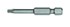 Ivana 56774 schroefbit [5x] - TX-10 - 1/4"x50mm