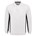 Tricorp polosweater Bi-Color - Workwear - 302001 - wit/donkergrijs - maat S