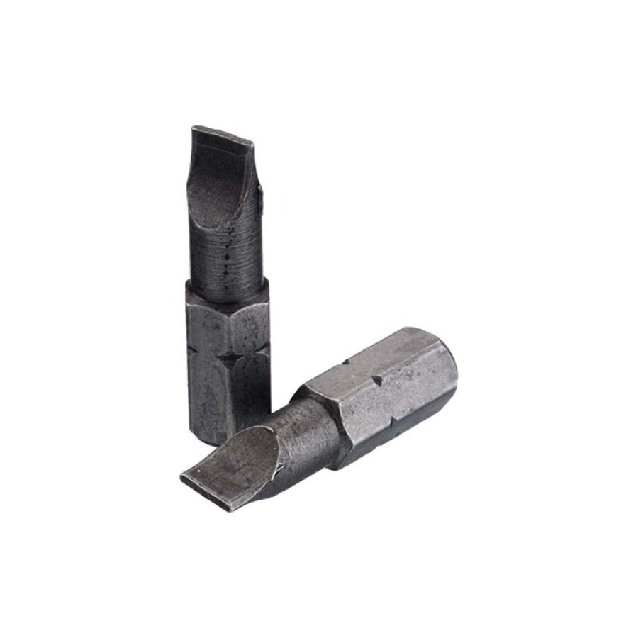 Witte sleuf bit [2x]- 1/4&apos;&apos; - 0,8x5,5mm - 25 mm