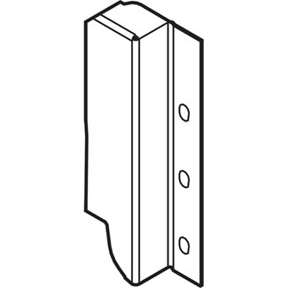 Blum Hoge rugwandhouder v/hout B