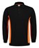 Tricorp polosweater Bi-Color - Workwear - 302001 - zwart/oranje - maat 4XL