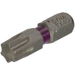 Dynaplus schroefbit paars [10x] - TX-40 - 25mm