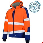 Opsial Softshell jas oranje-marineblauw High-Visibility - maat 3XL