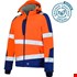 Opsial Softshell jas oranje-marineblauw High-Visibility - maat 3XL
