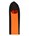 Tricorp T-shirt Bi-Color - Workwear - 102002 - zwart/oranje - maat XXL