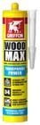 Griffon houtconstructielijm - Wood Max transparant Power - koker 320 g