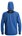 Snickers Workwear fleece hoodie - 8041 - Flexiwork - kobalt blauw/zwart - maat XL