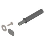 blum Set TIP-ON met diepteverstellingincl. kleefplaat, schroefplaat en schroef Kleur: R7036 platinagrijs
